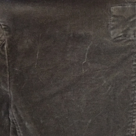 Olive Green Velour Jacket - Picture 6 of 10